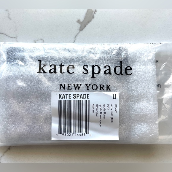 kate spade leather Spade flower Card holder double sided NWT - Picture 11 of 11